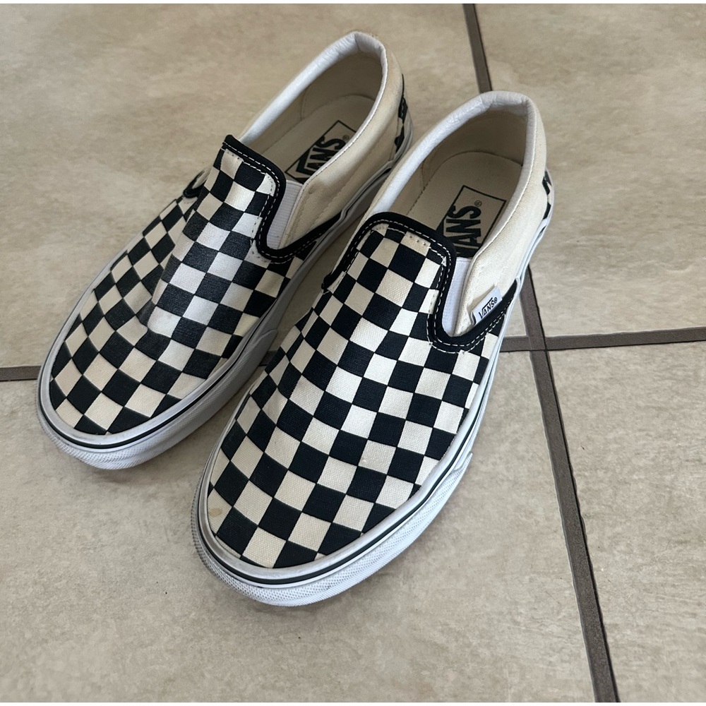 Vans Classic Slip On Checkboard Sneakers